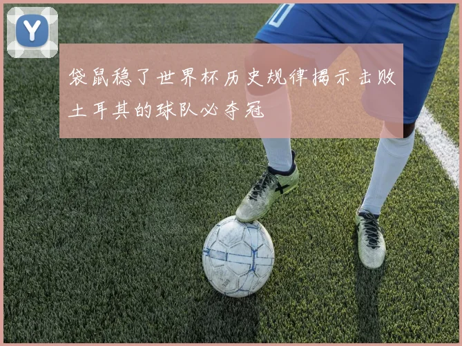 袋鼠稳了世界杯历史规律揭示击败土耳其的球队必夺冠